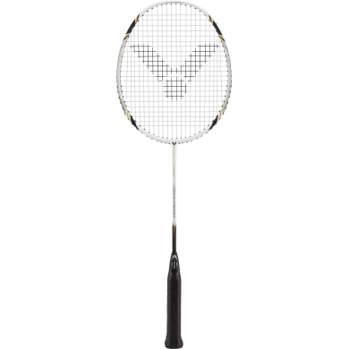 Victor Children's Badminton Racket G 7500 JR (76g/balanced/stiff) white - strung -